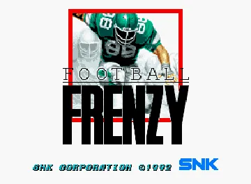 Football Frenzy screen shot title